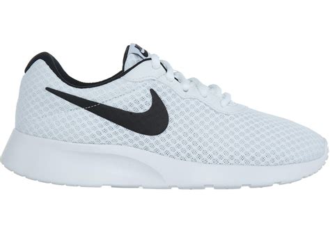 nike tanjun white white black